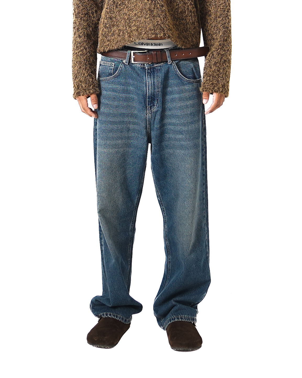 Uni-sex Classic Baggy Jeans